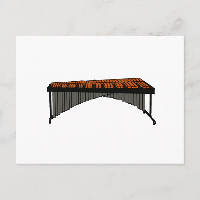Marimba Design Graphic 1 Vykort (Framsida)