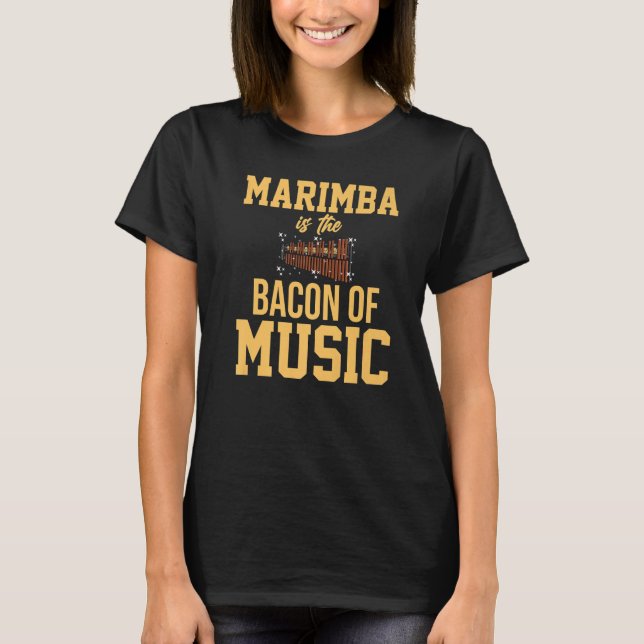 Marimba Instrument Music Lesson Player Beginner el T Shirt (Framsida)
