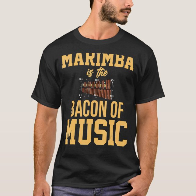 Marimba Instrument Music Lesson Player Beginner el T Shirt (Framsida)