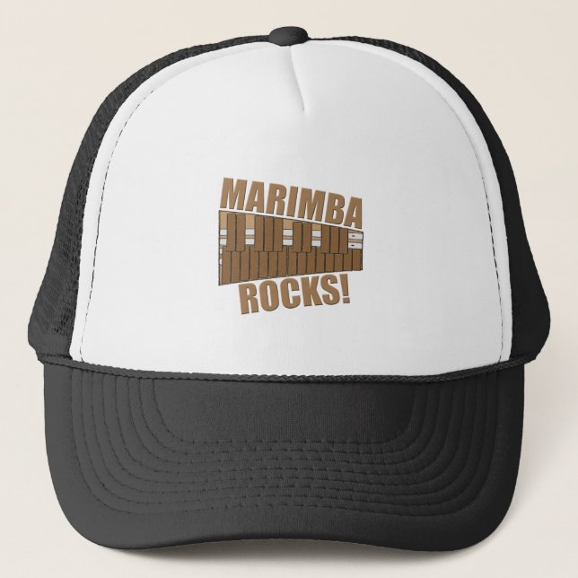 Marimba Rocks! Truckerkeps (Framsida)
