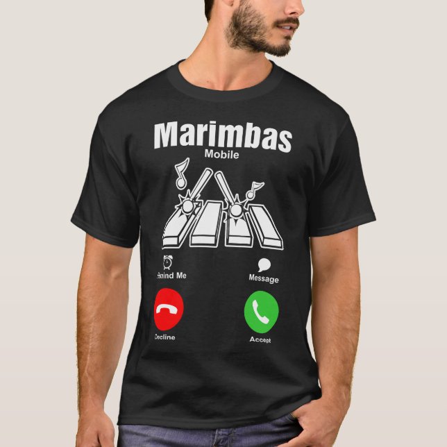 MarimbasmobilTshirt T Shirt (Framsida)