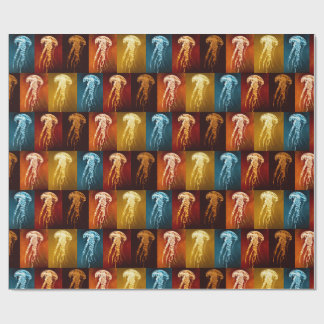 Marin akvarell vintage elegant manet presentpapper