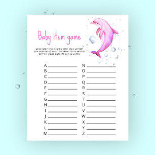 Marin Babypresent Spel. Baby Shower Spel