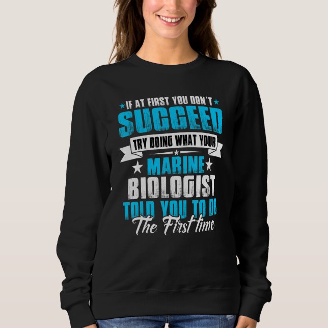 Marin biolog i lösningen av problem du inte känner t shirt (Framsida)