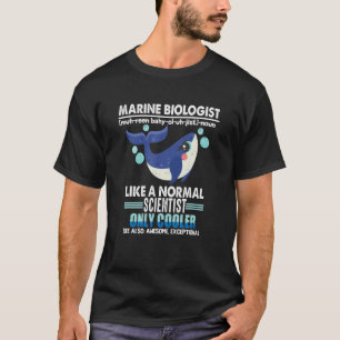 Marin biolog som en vanlig vetenskapsman t shirt