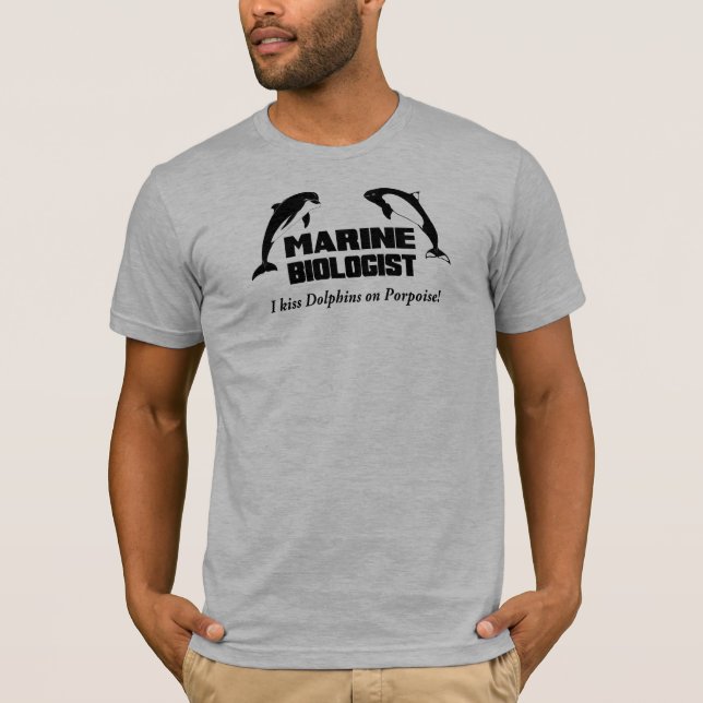 Marin- biolog tee shirt (Framsida)