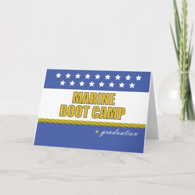 Marin Boot Camp Studenten Kort (Framsida)