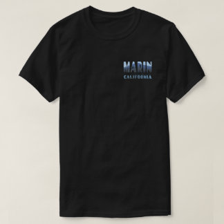 Marin California Mt Tamalpais in BREV Design T Shirt