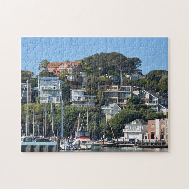 Marin County California segelbåt Pussel (Horisontell)