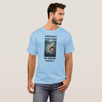 MARIN COUNTY FÖRKASTAR TRUMP T SHIRT