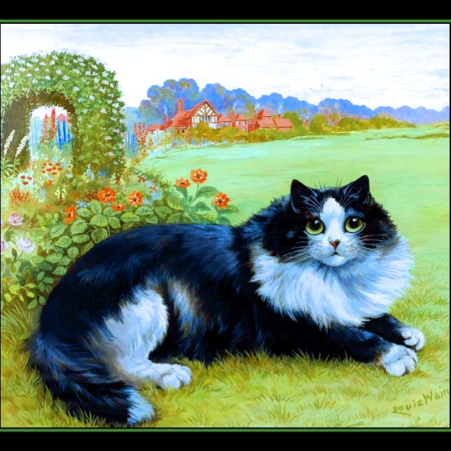 Marin County Mount Tamalpais Tröja (Cat in the Garden)