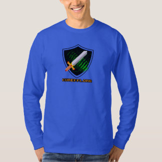 Marin CureFFI.org för långärmadamerikandräkt Tee Shirt