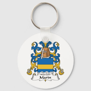 Marin familjvapensköld nyckelring