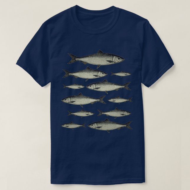 Marin fisk t shirt (Design framsida)
