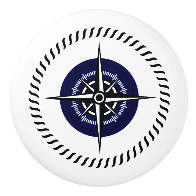 Marin för knopp för enhet för nautisk rokompass (Framsidan)