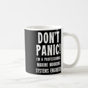 Marin förankringssystemingenjör kaffemugg