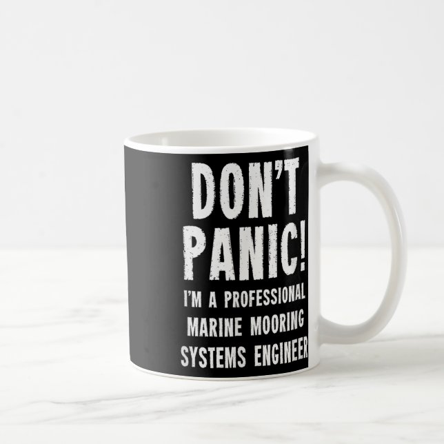 Marin förankringssystemingenjör  kaffemugg (Höger)
