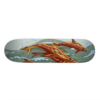 Marin- hämnd för Aqua Skateboard Bräda 21,5 Cm