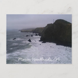 Marin Headlands, CA-vykort Vykort