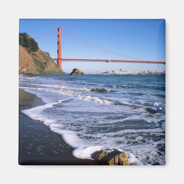 Marin Headlands, Golden Gate Bridge; San Francisco Magnet (Framsidan)