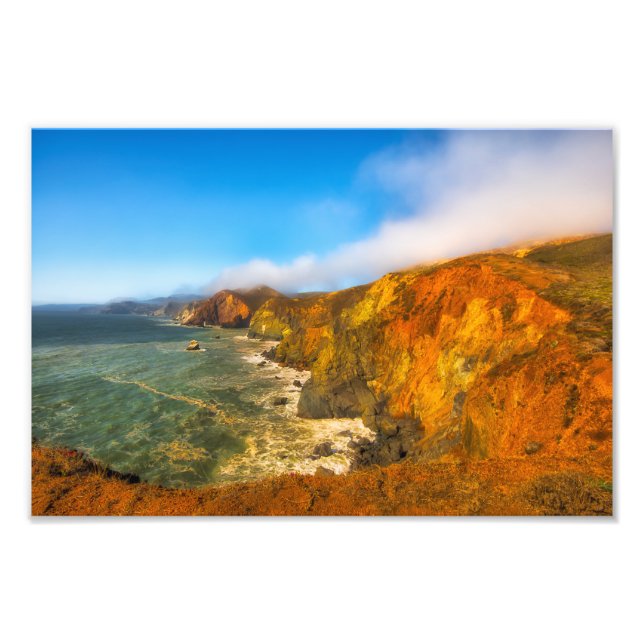 Marin Headlands Photo Print Fototryck (Framsidan)