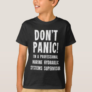 Marin Hydrauliska System Supervisor T Shirt