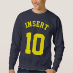Marin & Jersey för sportar för gultvuxen | design Långärmad Tröja<br><div class="desc">Marin & Jersey för sportar för gultvuxen | design •,  Manar Jersey tröja</div>
