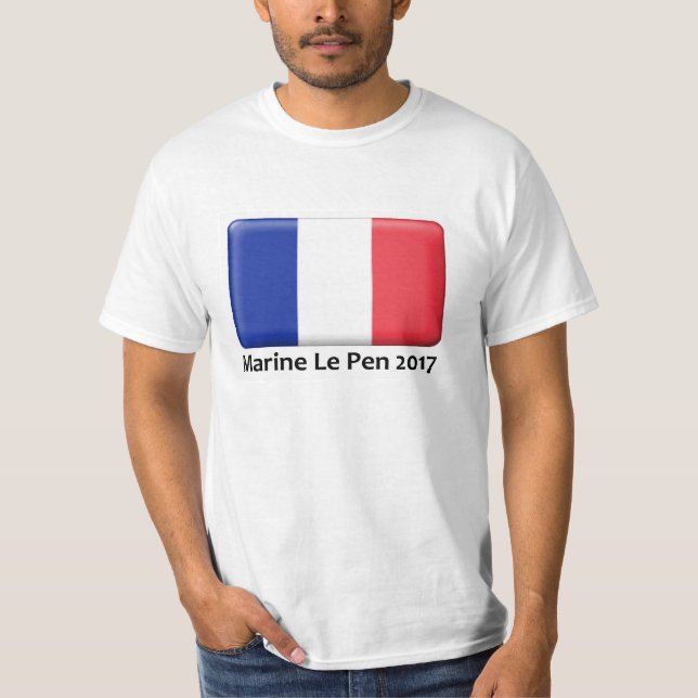 Marin- Le Pen dräkt 2017 Tröja (Framsida)