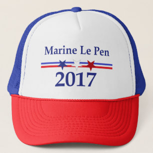 Marin- Le Pen hatt 2017 Truckerkeps
