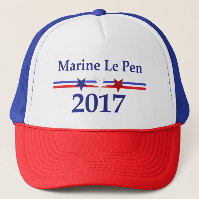 Marin- Le Pen hatt 2017 Truckerkeps (Framsida)