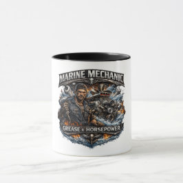 Marin mekaniker kaffemugg