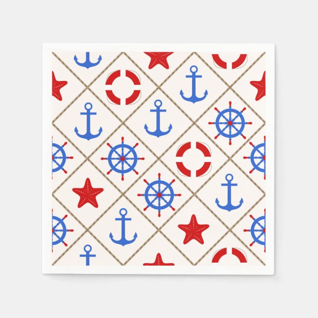 Marin promenad. pappersservett (Framsidan)