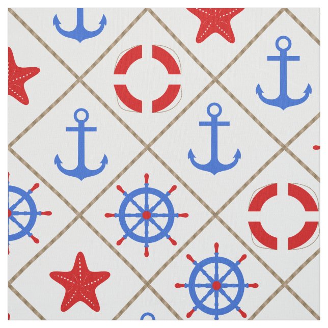 Marin promenad. tyg (Provkarta)