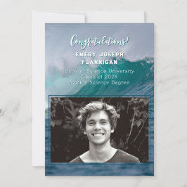 Marin Science Student Ocean-meddelande Inbjudningar