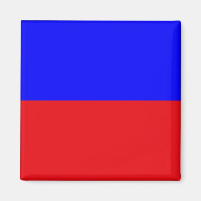 Marin signalflagga: Bokstav "E" (Echo) Magnet (Framsidan)