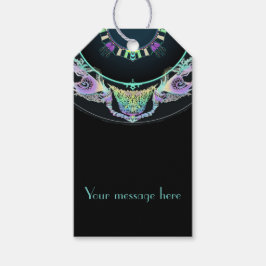 Marin skiss i nylon, anpassningsbar presentetikett