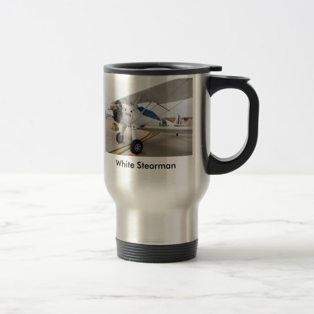 Marin- Stearman, vit Stearman Resemugg (Höger)