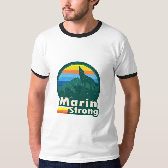 Marin Strong Manar Ringer Tshirt T Shirt (Framsida)
