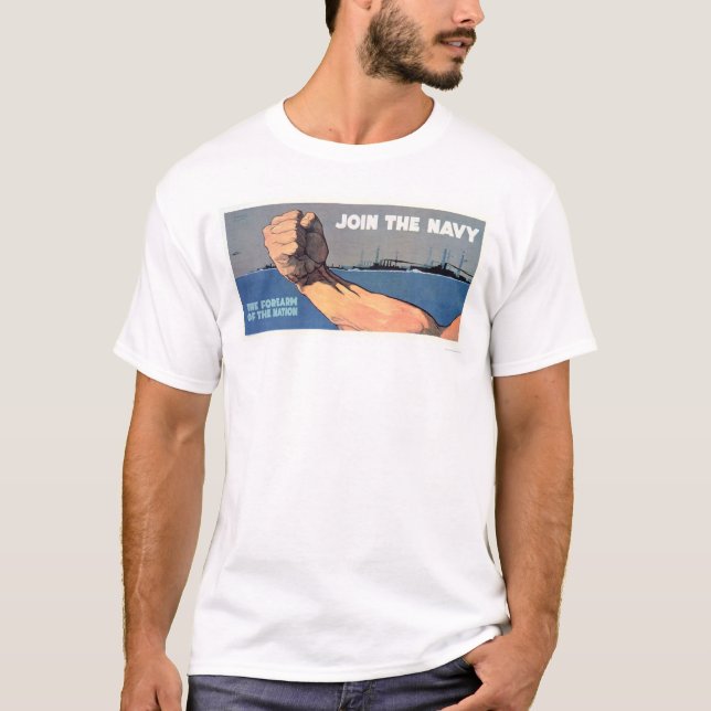 Marin - underarmen av nationen (US02142) Tee (Framsida)