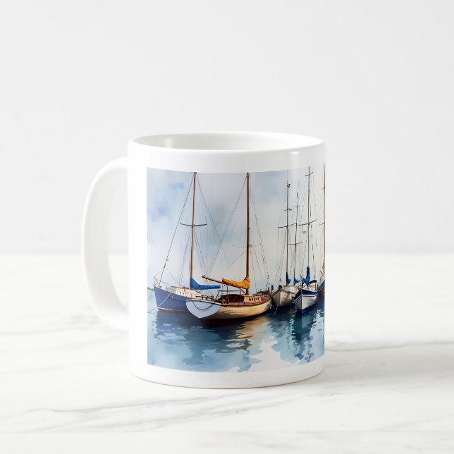 marina #4 kaffemugg (Framsida vänster)