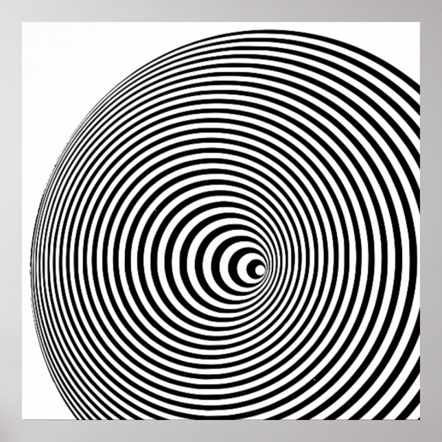 Marina Apollonio-utskrift (svartvitt) Poster (Framsidan)