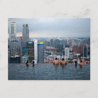 Marina Bay Sands Hotel, Singapore Vykort