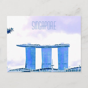 Marina Bay Sands Singapore-resa Vykort