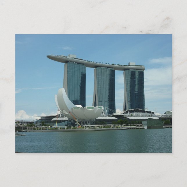 Marina Bay Sands Singapore Vykort (Framsida)