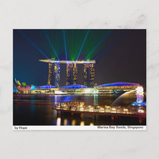 Marina Bay Sands Vykort