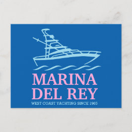 Marina Del Ray Vykort
