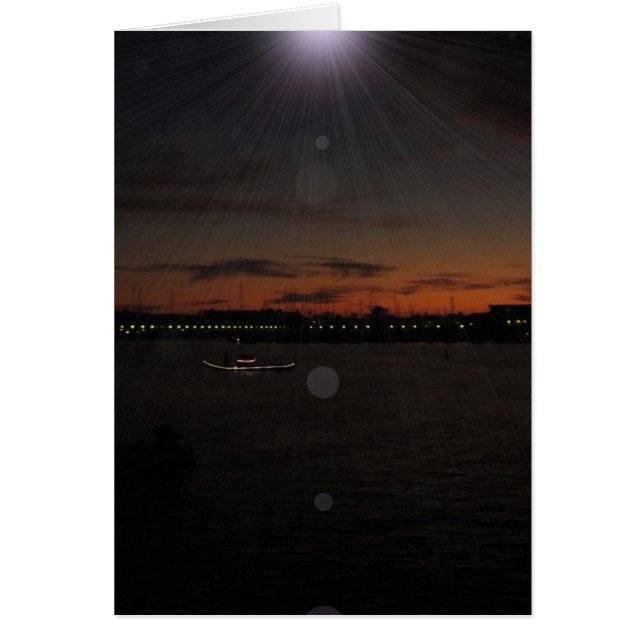 Marina Del Rey 2012 Hälsningskort (Framsidan)