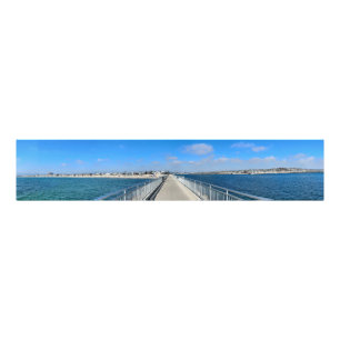 Marina Del Rey, CA - Beach/Channel Split Fototryck