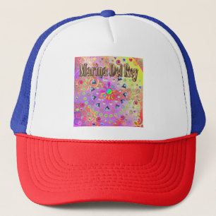 Marina Del Rey Lucky Golden Hat Keps