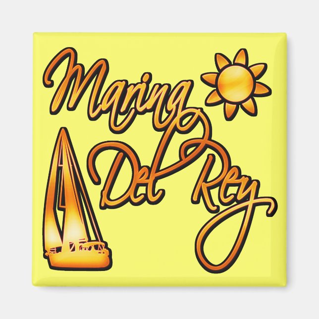 Marina Del Rey Magnet (Framsidan)